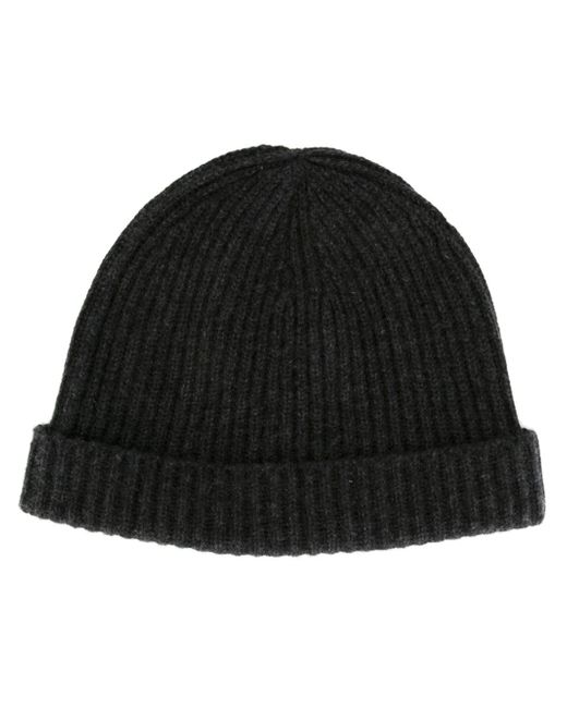N.Peal ribbed-knit cashmere beanie
