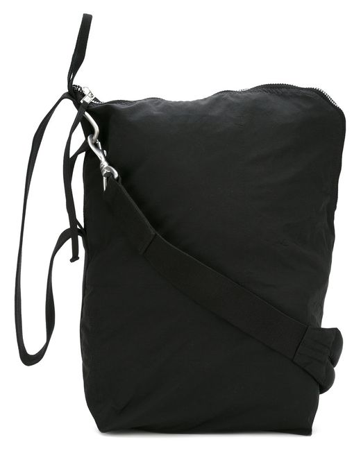 Rick Owens DRKSHDW zipped messenger bag
