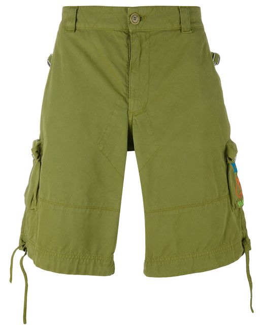 Moschino logo pocket cargo shorts