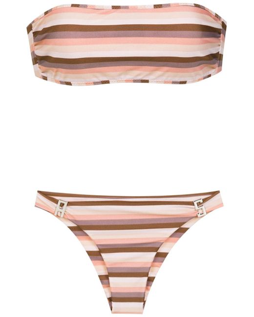 Amir Slama striped bikini set