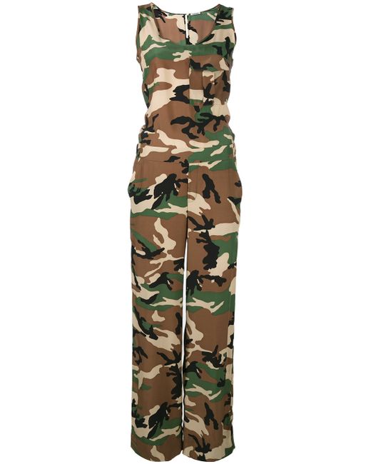 P.A.R.O.S.H. P.A.R.O.S.H. Simetic camouflage jumpsuit