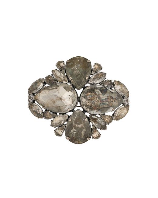 Erika Cavallini crystal brooch