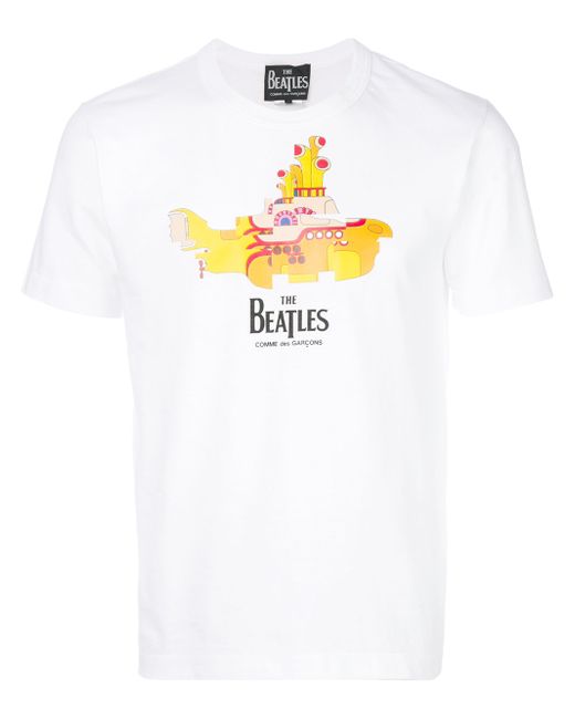 The Beatles X Comme Des Garçons The Beatles print T-shirt