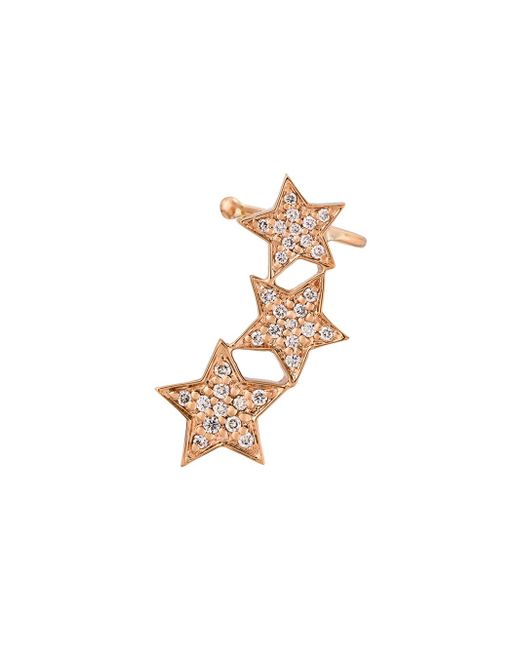 Alinka Stasia diamond triple star ear cuff