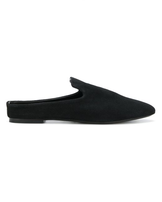 Common Projects pointed toe slippers