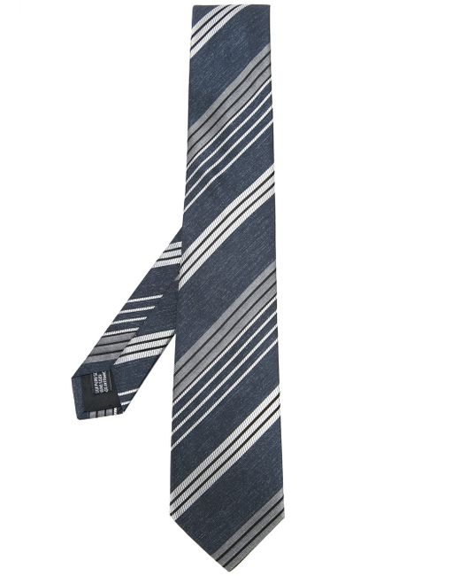 Cerruti 1881 asymmetric stripe tie