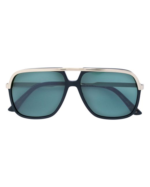 Gucci embellished aviator sunglasses