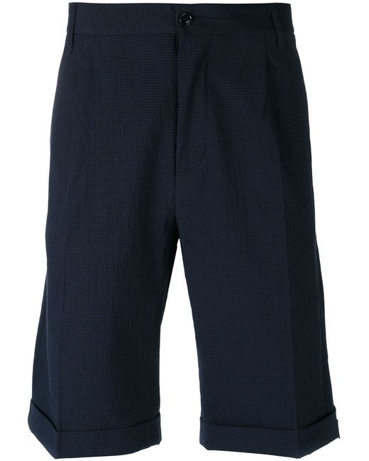 Mp Massimo Piombo tailored check shorts