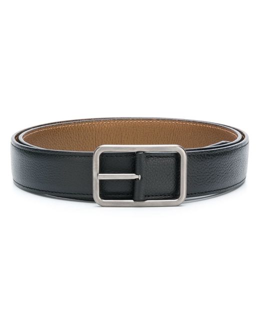 Lanvin pebbled leather belt