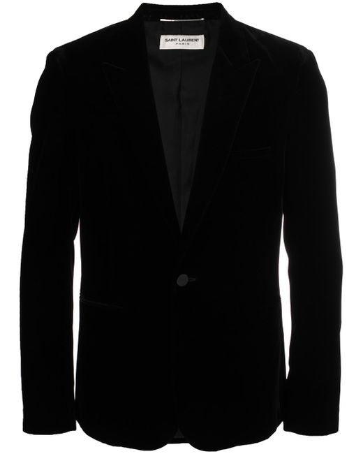 Saint Laurent velvet tuxedo jacket