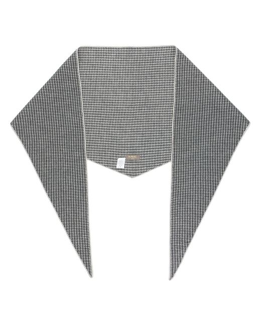 N.Peal patterned triangular scarf