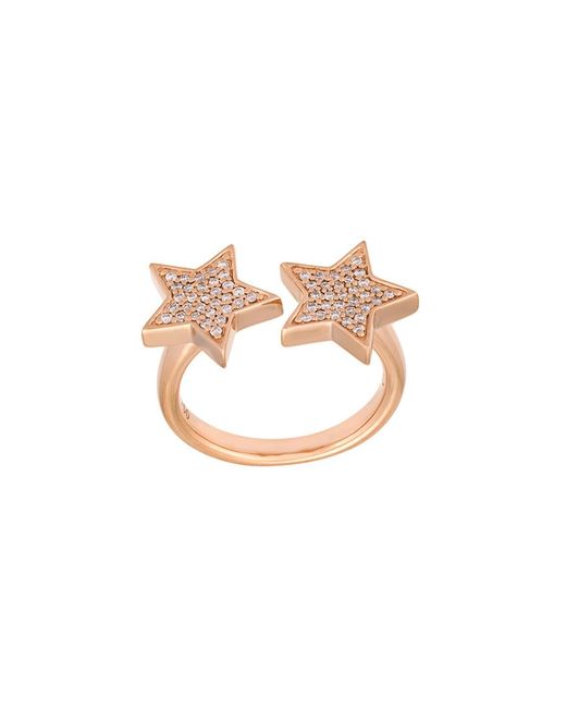 Alinka Stasia double diamond star ring
