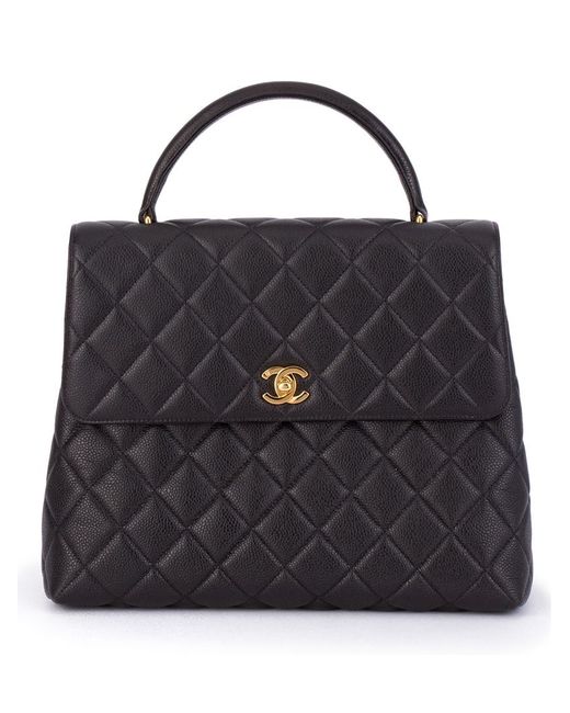 Chanel quilted tote
