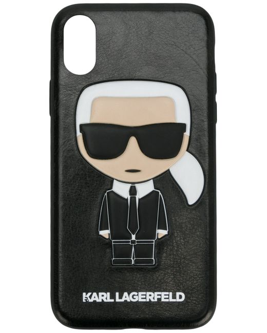 Karl Lagerfeld Karl Ikonik embossed iPhone case