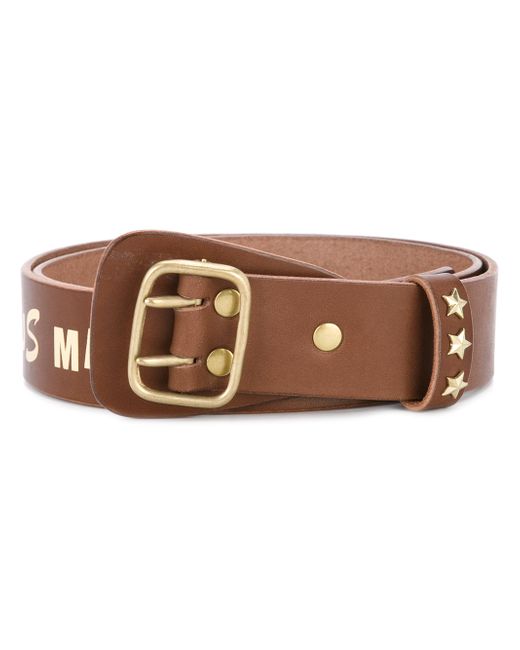 Hysteric Glamour studded buckle belt