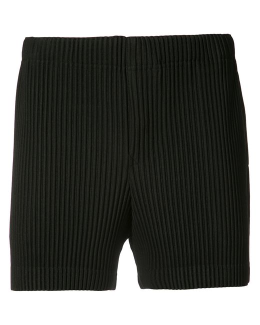 Homme Pliss Issey Miyake fitted shorts