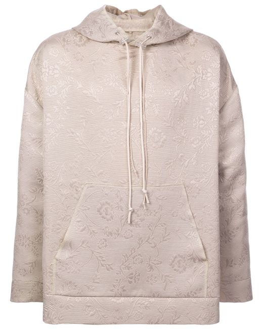 Camiel Fortgens floral pattern hoodie