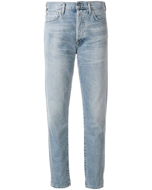 Citizens of Humanity straight leg mid rise jeans