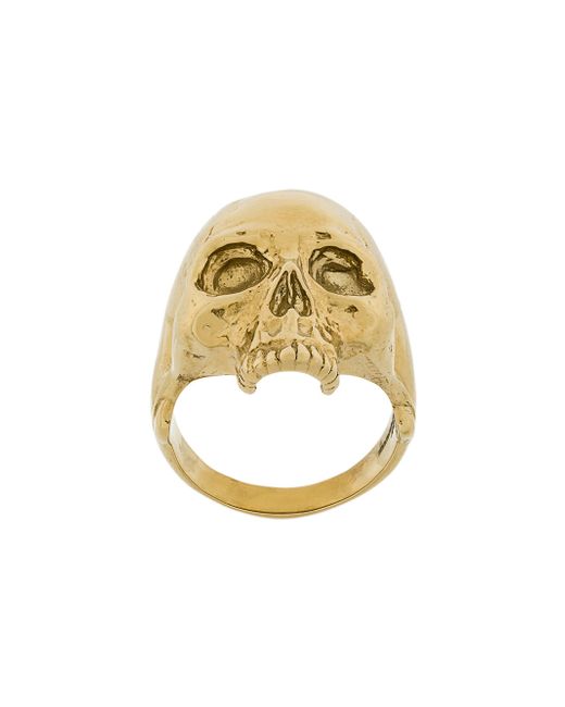 Mastermind Japan embossed skull ring