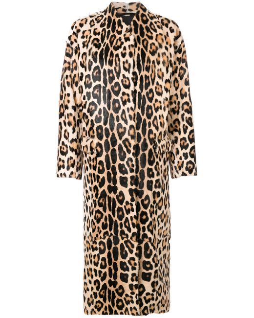 Liska leopard print coat