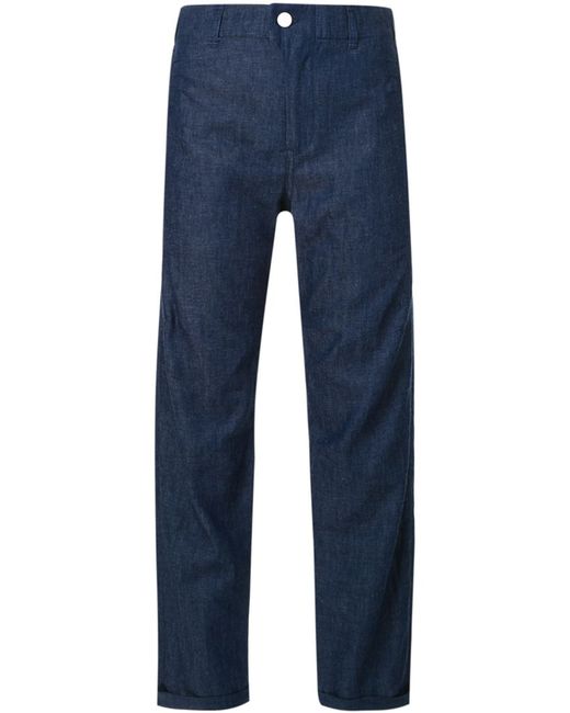 Julien David cropped chambray trousers