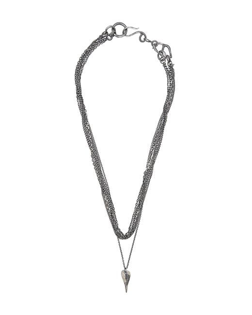 Chin Teo layered fine chain necklace