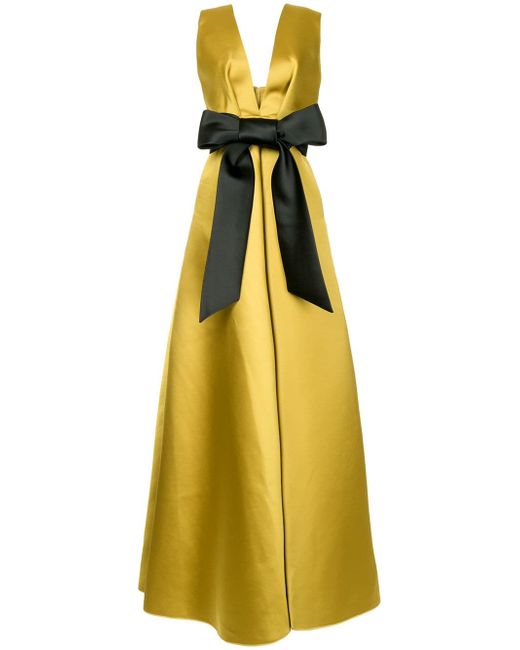 Dice Kayek bow front gown
