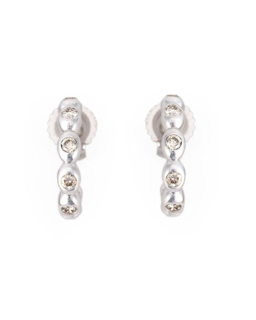 Astley Clarke Halo diamond hoop earrings