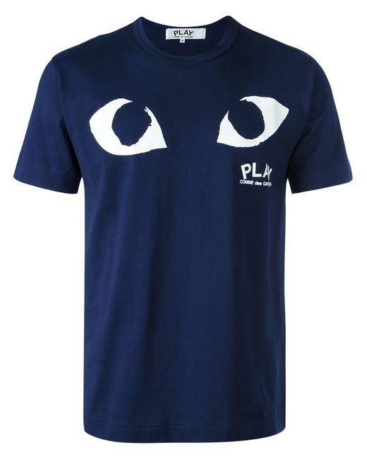 Comme Des Garçons Play eye print T-shirt Size Large