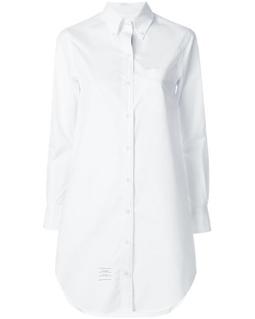 Thom Browne elongated button-down shirt