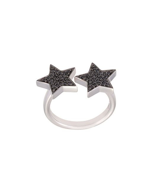 Alinka Stasia diamond double star ring