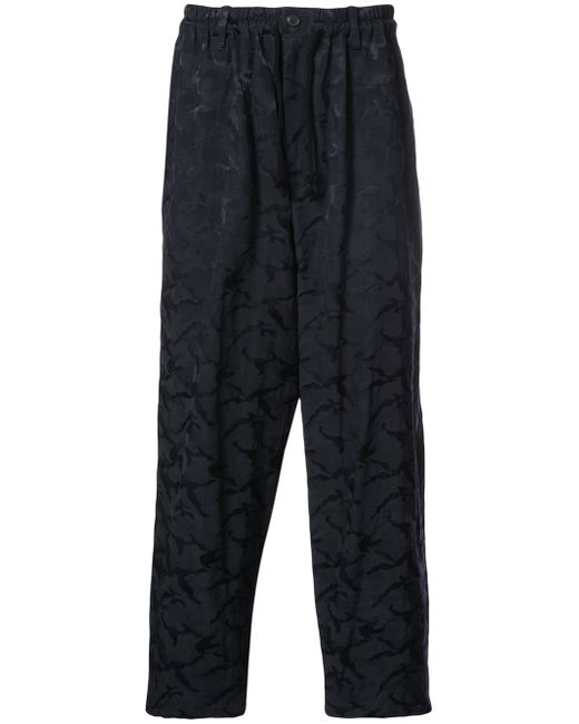 Yohji Yamamoto pyjama style trousers