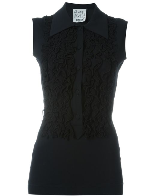 Moschino frill detail top