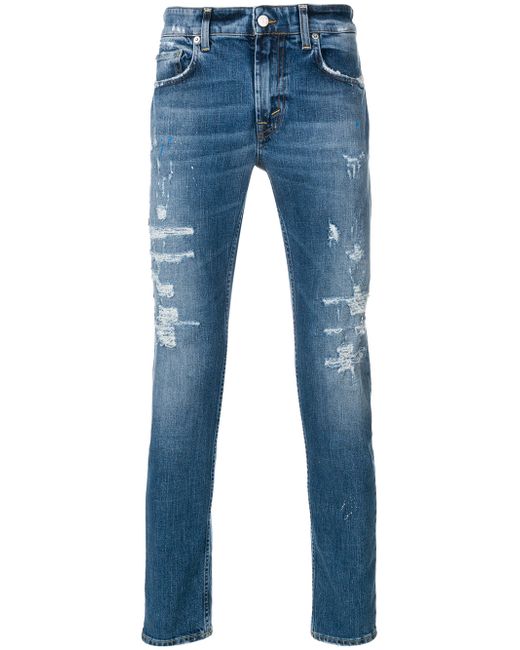 Department 5 distressed jeans