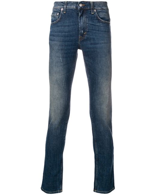 Department 5 faded slim fit jeans