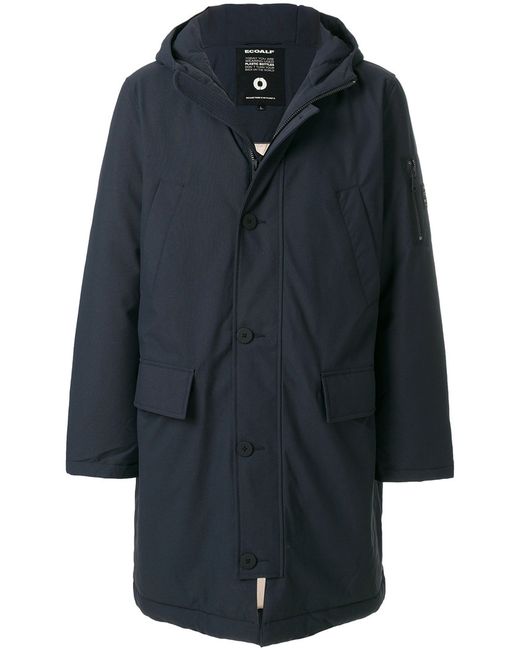 Ecoalf hooded coat