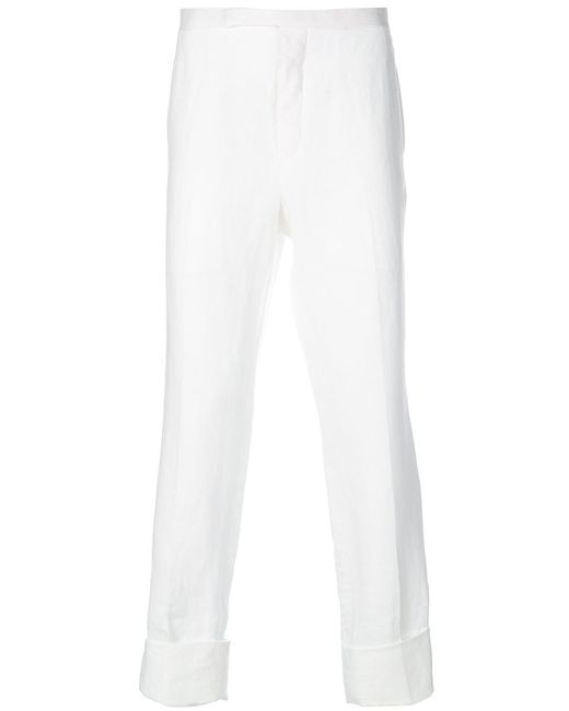 Thom Browne Tennis Collection classic suiting backstrap trouser