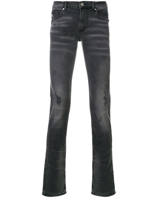 Versace Jeans stonewashed slim-fit jeans