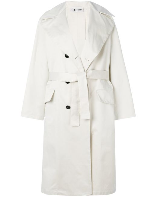 Barena double breasted trench coat