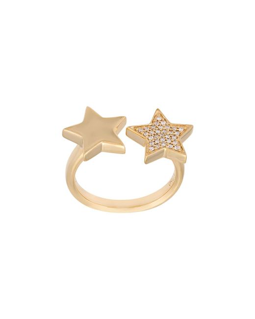 Alinka Stasia double star diamond ring