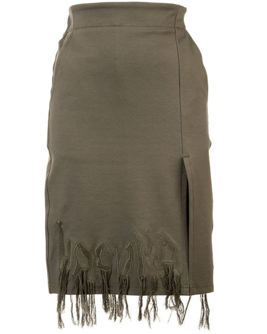 Haculla Dying to live fringed skirt