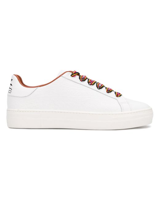 Etro contrast lace sneakers