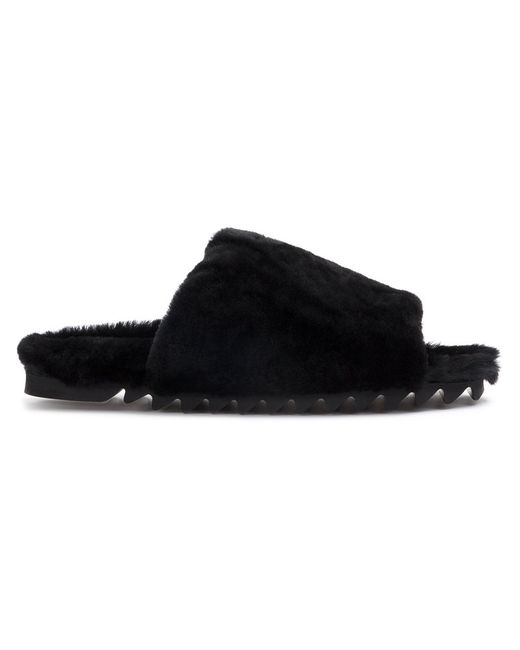 Peter Non shearling line sandals