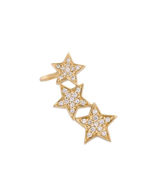 Alinka Stasia diamond triple star ear cuff