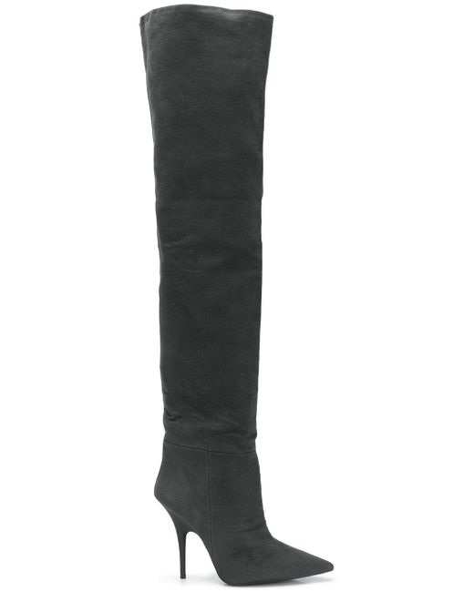 Yeezy over the knee boots