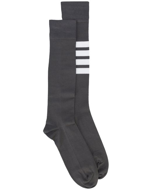 Thom Browne 4-bar striped socks