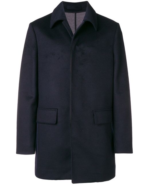 Paolo Pecora single-breasted fitted coat
