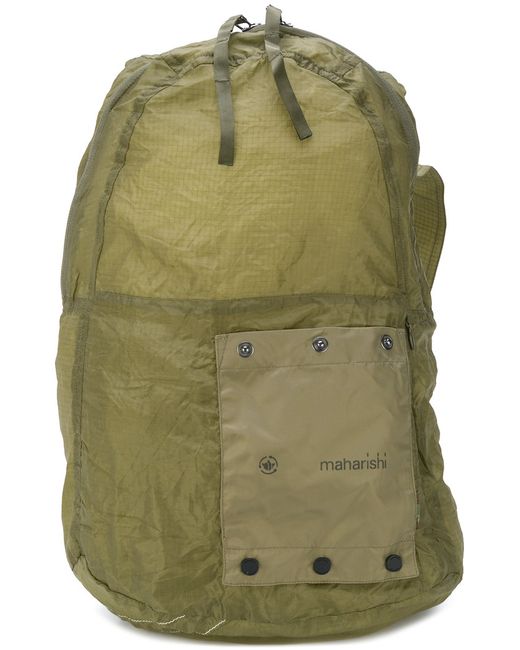 Maharishi roll-away backpack