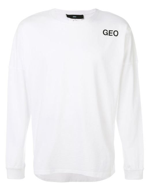 Geo logo sweater L
