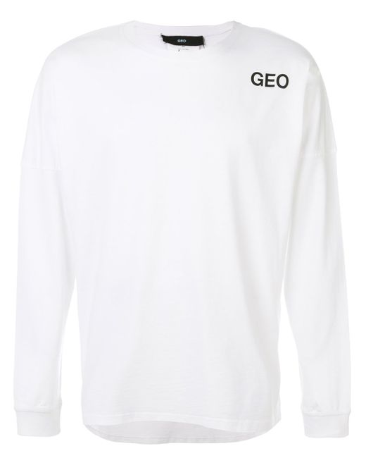 Geo logo sweater